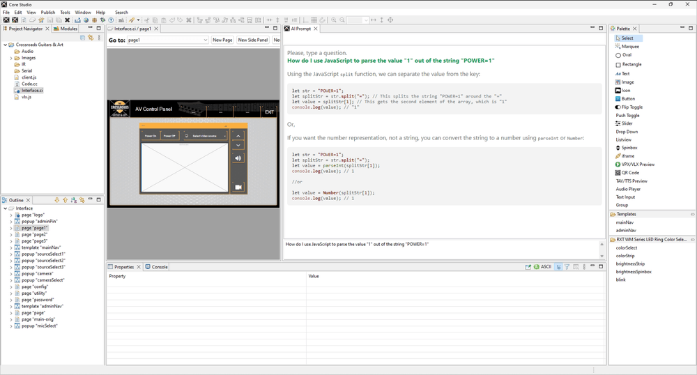 ReAX Core Studio software